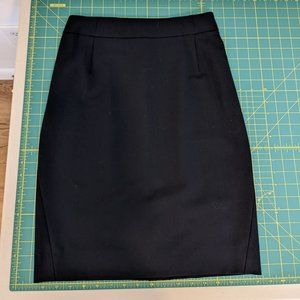 Theory Wool Suit Pencil Skirt navy blue size 0